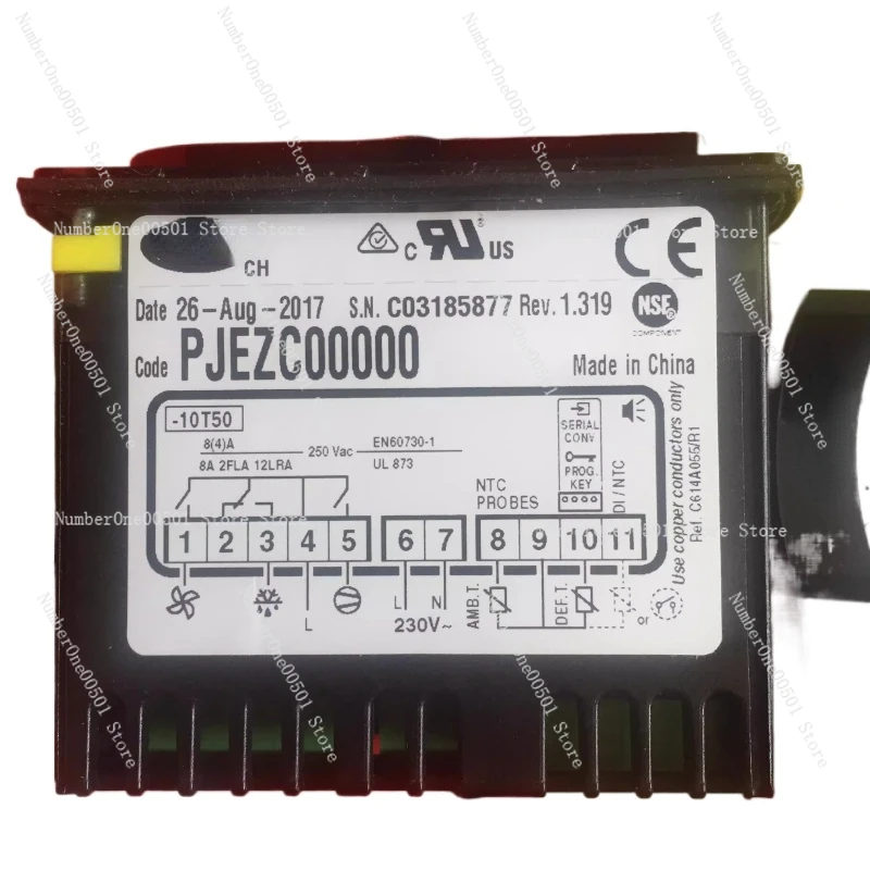 

Freezer Defrost Thermostat Carel Pjezc00000/Pjezcooooo Three Relay