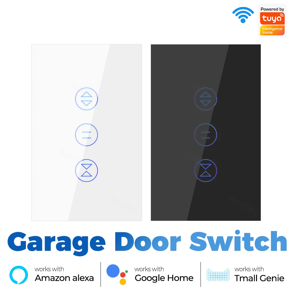 

Tuya Wifi Smart Switch Garage Door Opener Controller Smart Life APP Remote Control Opening Panel Voice for Alexa Google Home