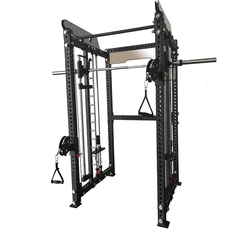 

Wholesale Functional Trainer Power Squat Rack Multi Smith Machine for Weight Training
