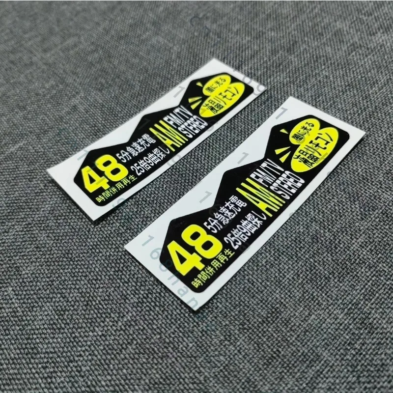 DIY Self-Adhesive Housing Sticker For Sony WM-FX2 Cassette Walkman High Viscosity Glue Restoration Parts