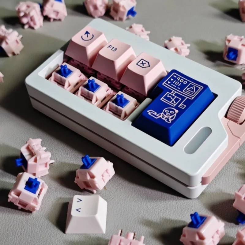 Small EMO Switch 40g Linear Pre-Lubed 5 Pins HotSwap LY Stem HMX Switches For Mx Mechanical Keyboard 기계식 키보드 축