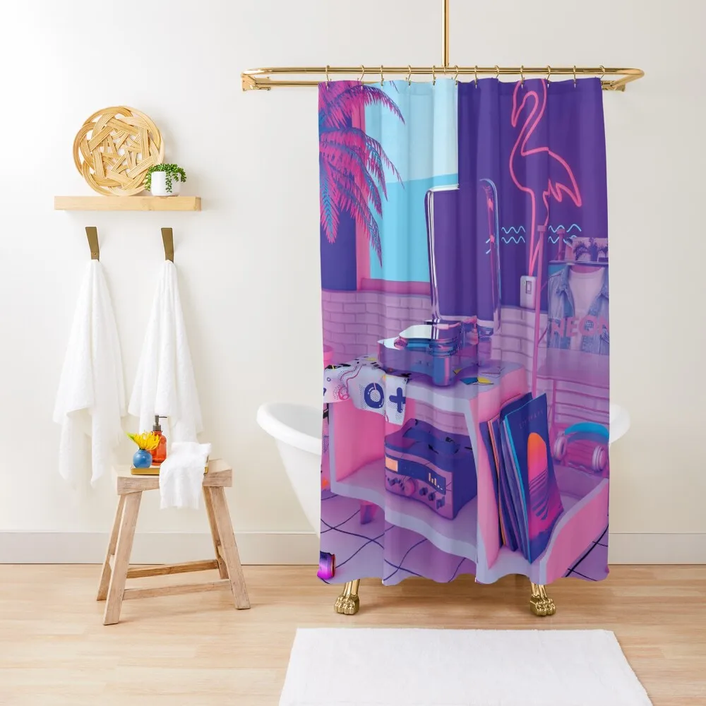 

s p i n n i n g w a v e Shower Curtain Bathroom Shower Set For Bathroom