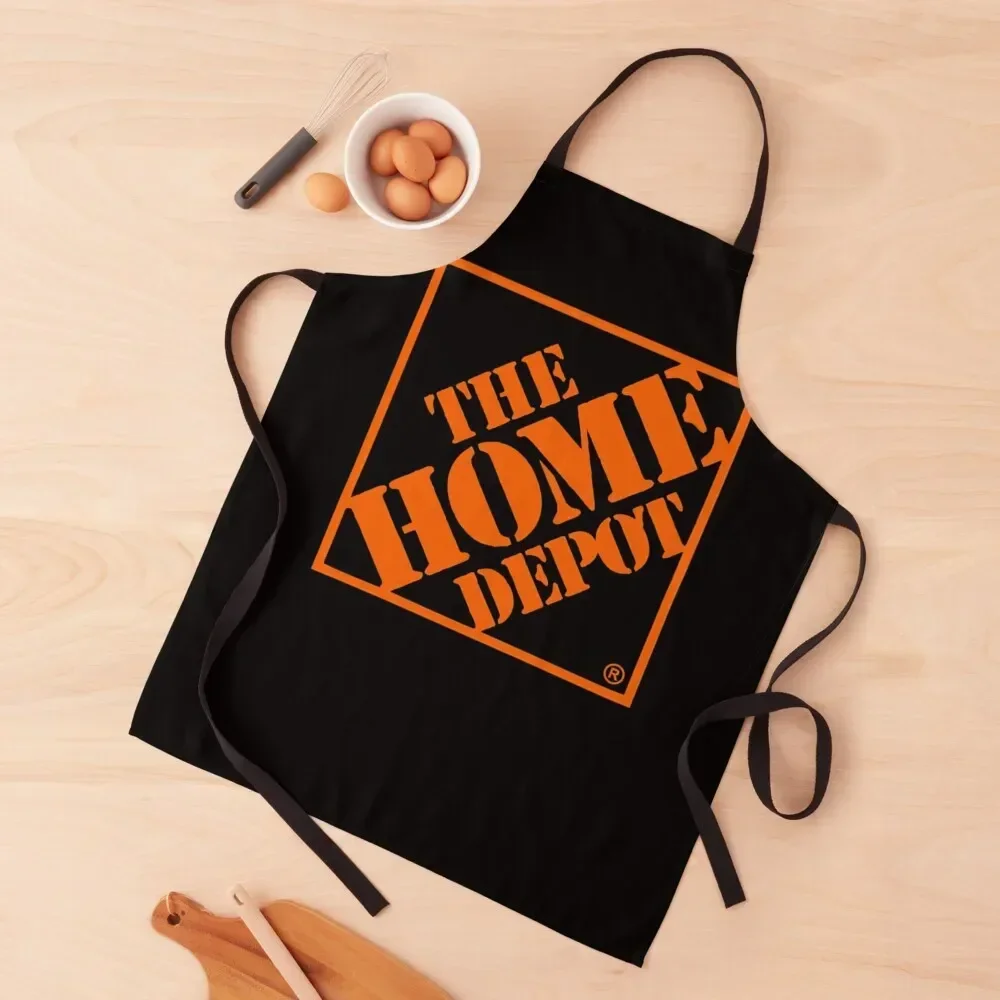 

Best Selling - Home Depot Merchandise Essential T-Shirt Apron christmas kitchen cloths cook wear Apron