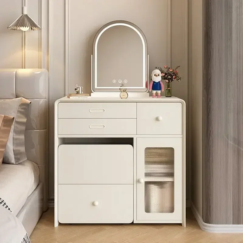 Modern Small Dressing Table Organizers Storage Bedroom European Dressing Table Drawers Nightstand Coiffeuse De Chambre Furniture