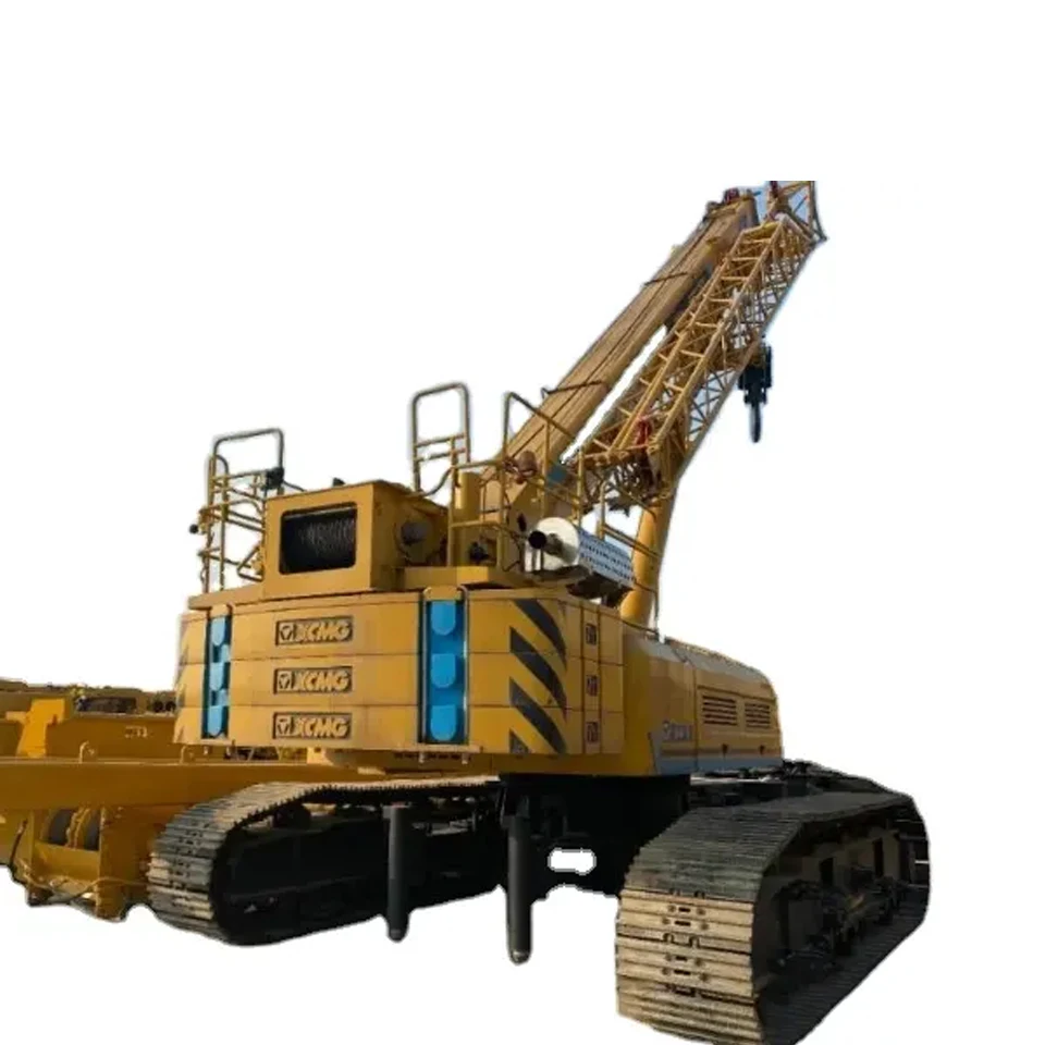 Guindaste de esteira usado, construção de aranha, mini guindaste de elevação