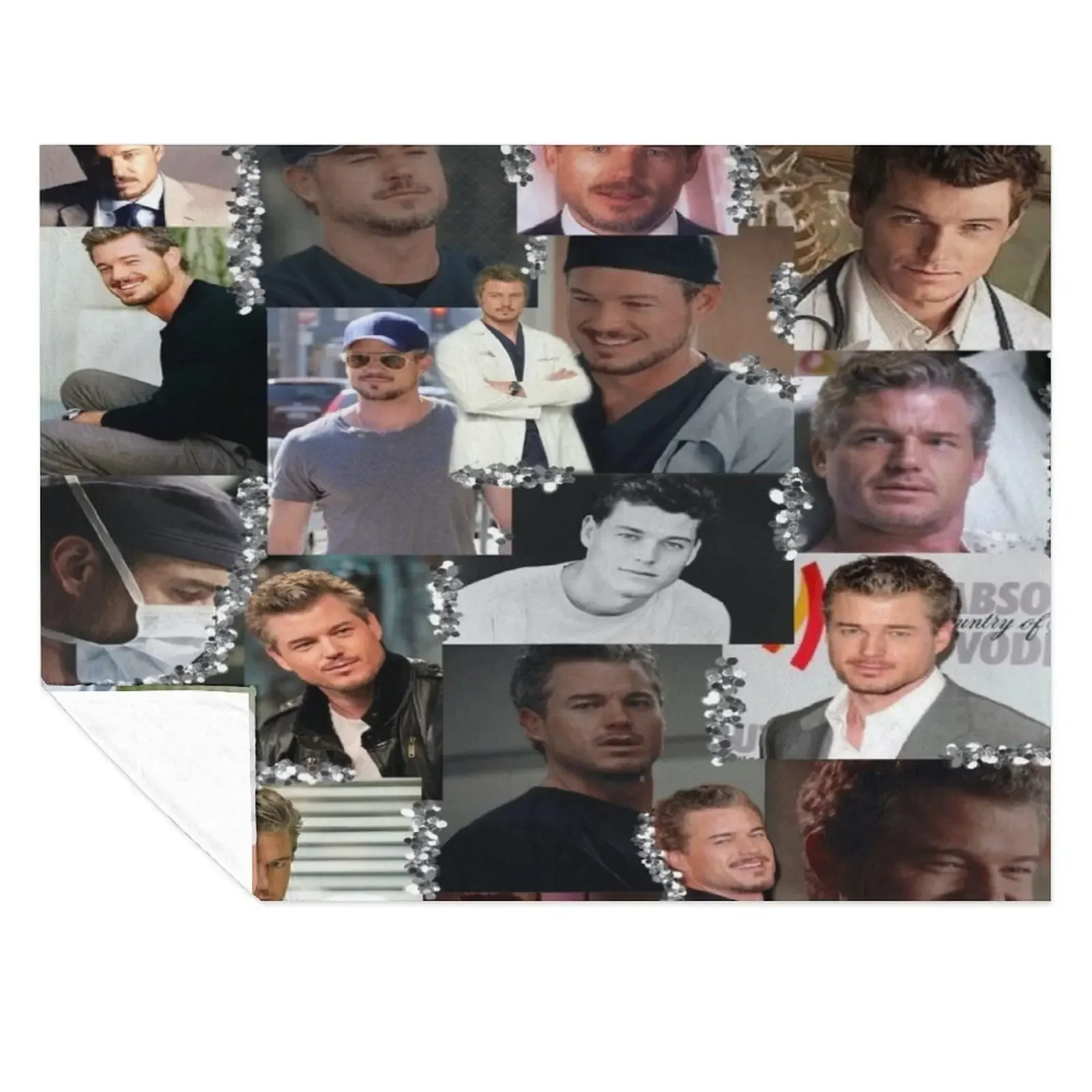

Mark Sloan Collage Throw Blanket Custom Decorative Beds Beautifuls sofa bed Blankets