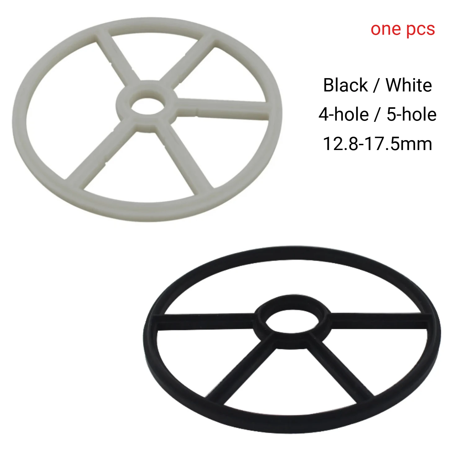 1PCS 4-hole/5-hole Gasket Replacement Parts for Sand Filter Multiport Sand Filter Valve Pool Spa Spider Gasket OD12.8-17.5mm