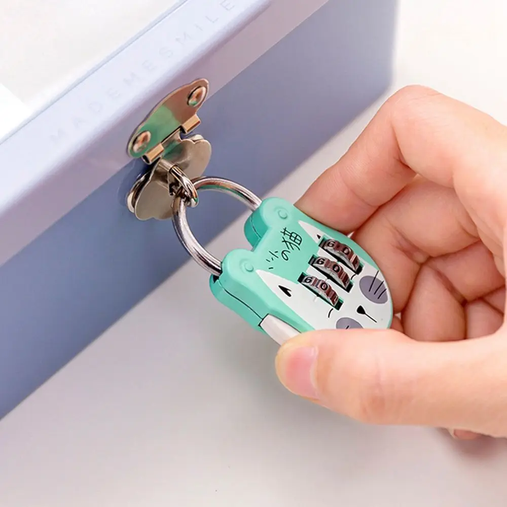 Travel Safe Gym with Key for Notebook Diary Book Luggage Locks Hardware Padlock Suitcase Lock