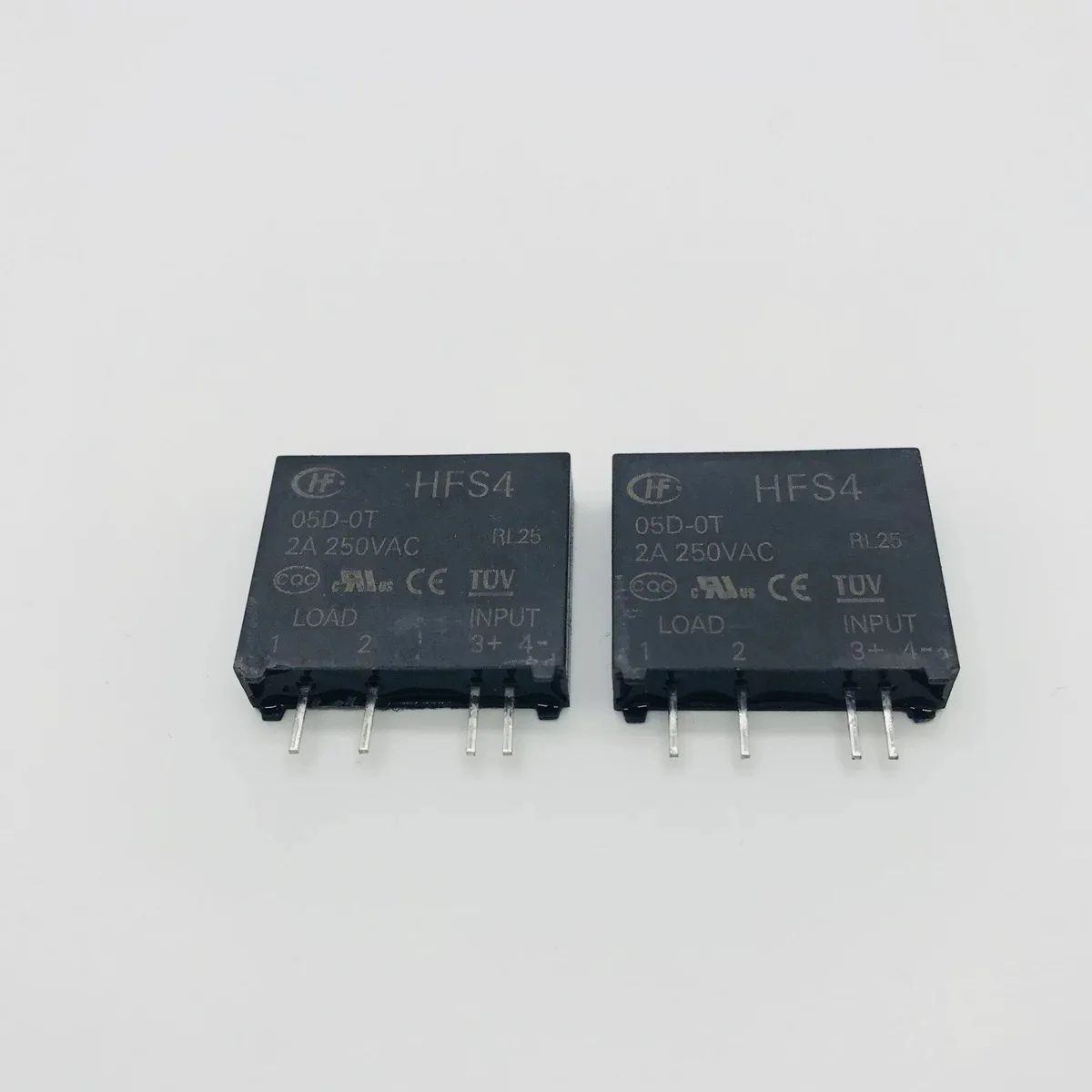 HFS4-05D-0T Input 5VDC Output 2A250VAC AC Zero Crossing Type Hongfa Solid State Relay