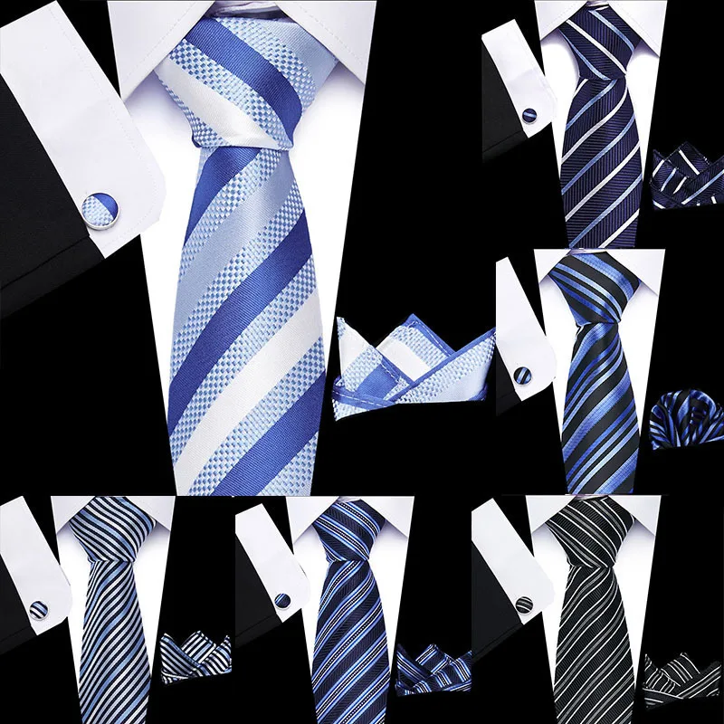 Men's standard Business tie Tie suit Jacquard Wedding tie Business Formal striped tie suit suit accessories