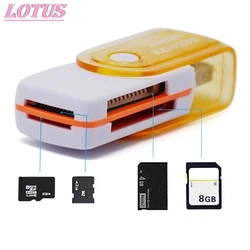 1PCS High Speed Multi-Function USB Card Reader 4 In 1 For MS MS-PRO TF Micro Memory Card Smart Reader new brands