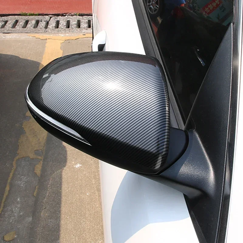 For KIA K5 Optima 2011-2015/ 2016-2019 ABS Car Rearview Side Mirror Cover Wing Cap Exterior Door Housing Shell Trim Replacement