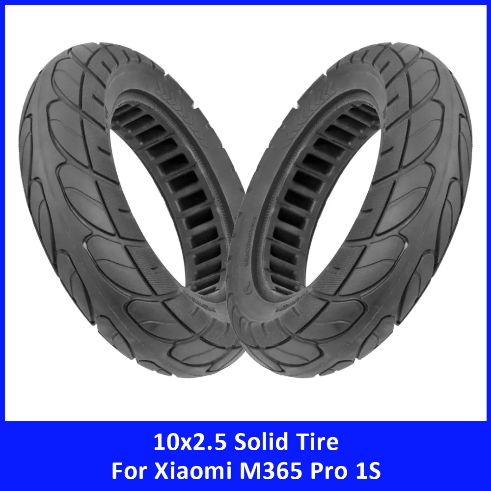 10x25-250x64ソリッドタイヤ-xiaomi-m365-pro-1s-ninebot-f2-f30-f40-gotrax-gxl-hiboy-s2-naveeスクーター用-ハニカムタイヤ-アクセサリー