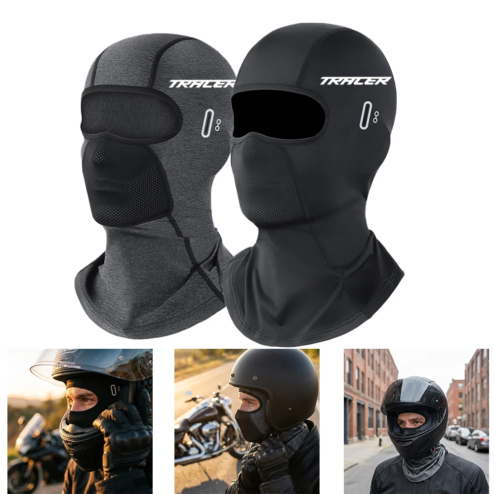 Cycling Cap Summer Cooling Motorcycle Balaclava Sun UV Protection Winter Warmer For Yamaha Tracer 9 9GT Tracer7 700 Tracer9 900