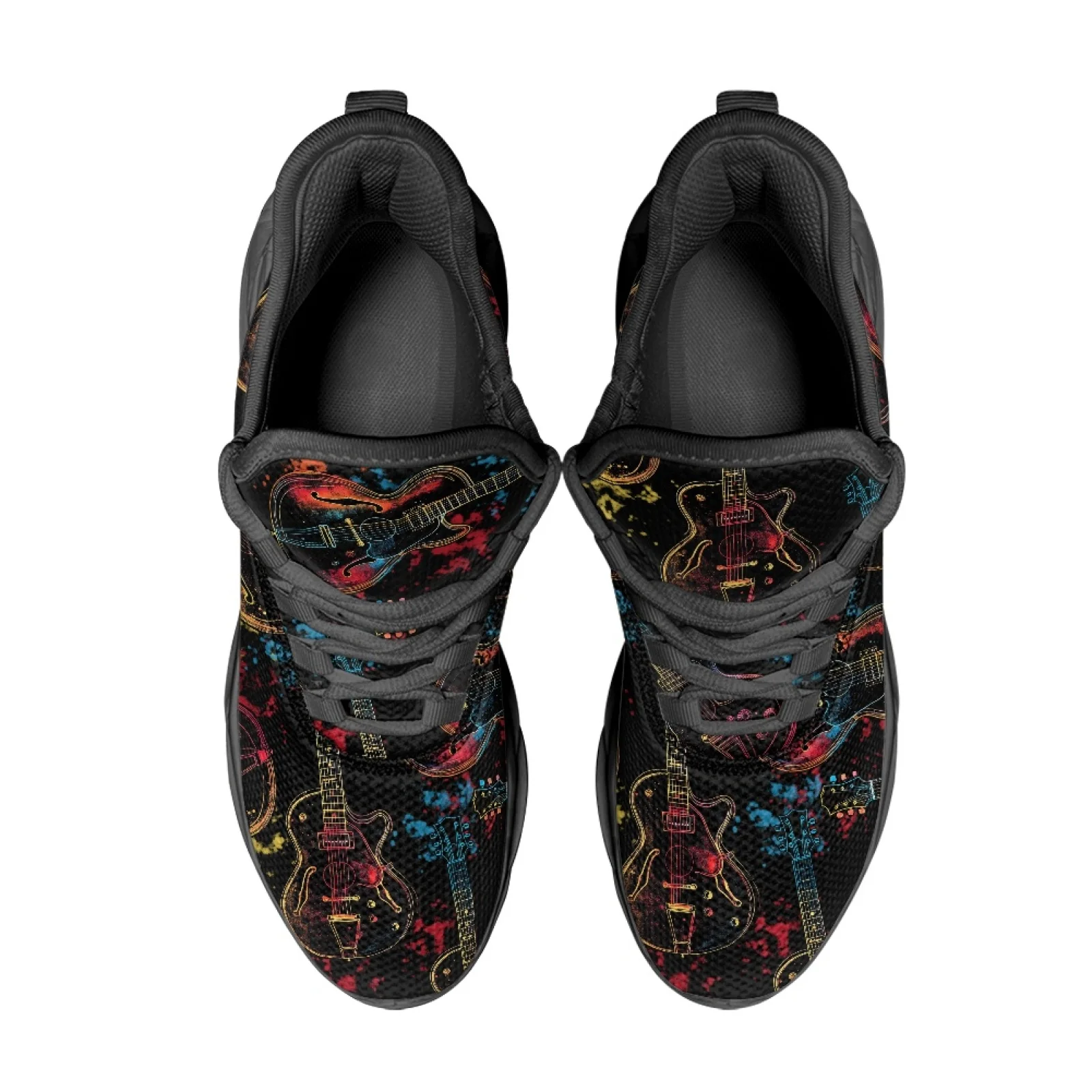 PENSTROLL Electric Guitar Men's Tennis Shoes Running Shoes for Mens Lightweight Men's Running Shoes