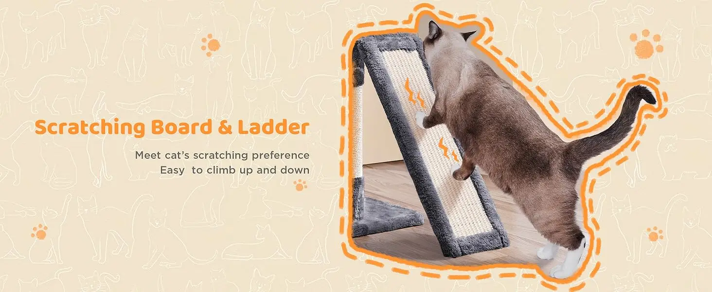 Cat Scratching Board Ladder