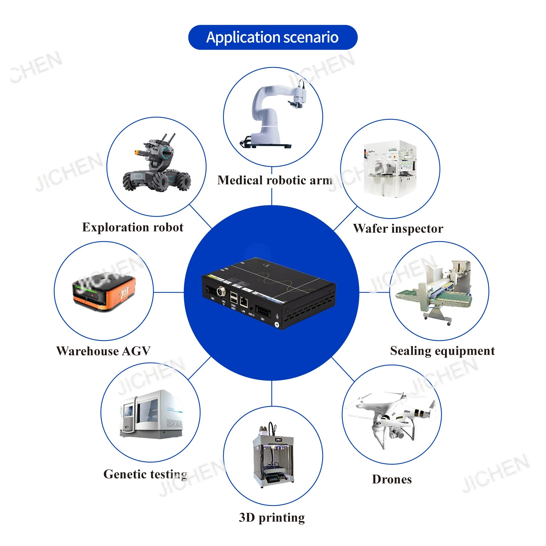 4~6 Axis CNC Motion Controller Welding Robot Control System Robot Teaching Pendant Robot CNC Controller