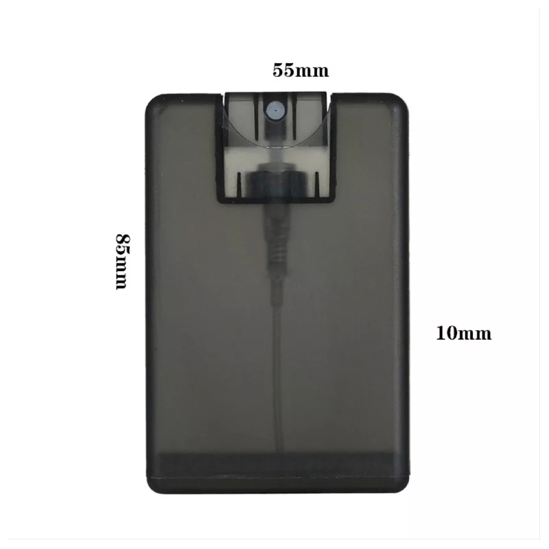 10/30/50pcs 20ml Perfume Card Sprayer Bottle Empty Hand Sanitizer Alcohol Container Moisturizing Water Box Card Type Atomizer