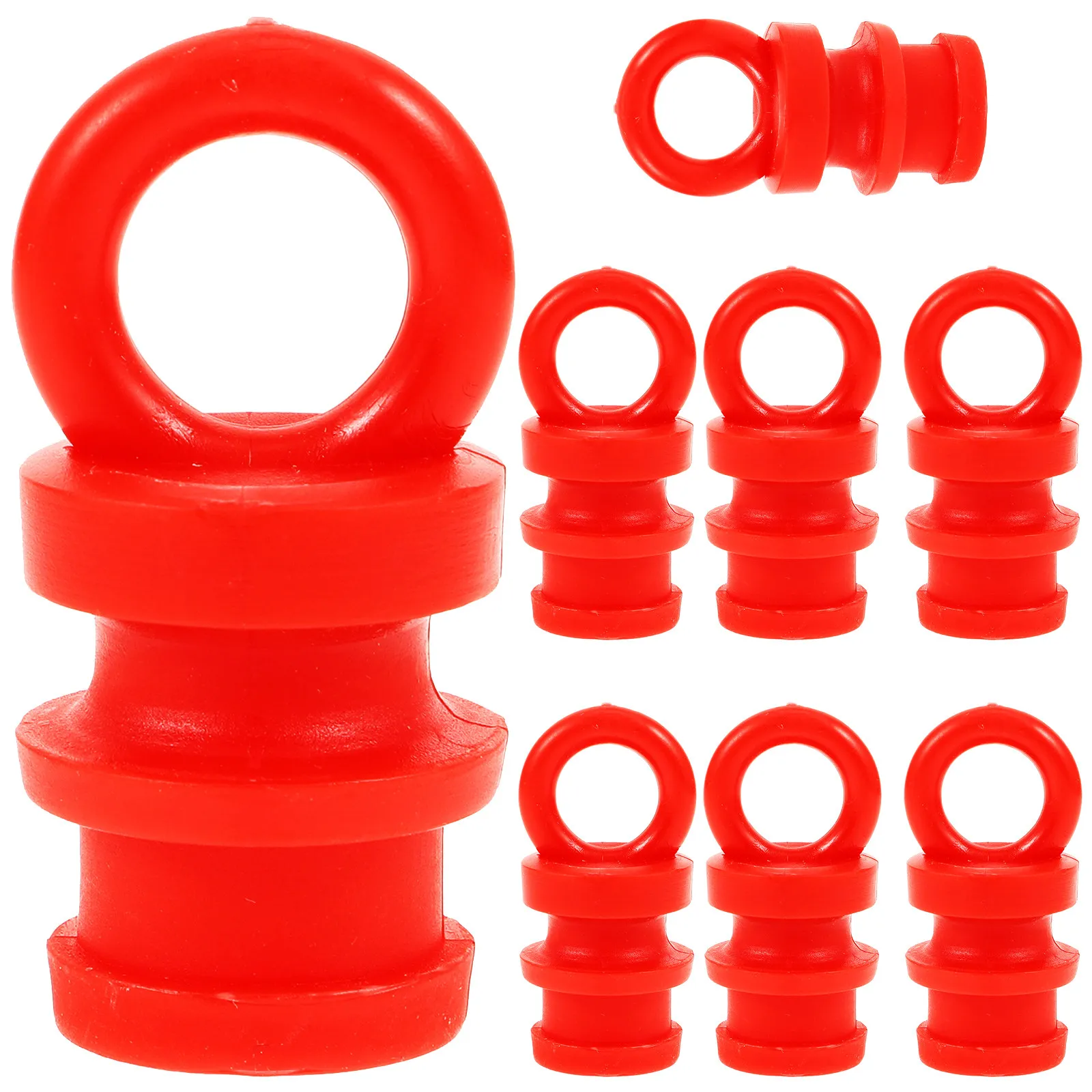 8Pcs High Visibility Traffic Safety Warning Post Caps Heavy Duty Orange Fence Post Caps Road Safety Cone Covers Outdoor