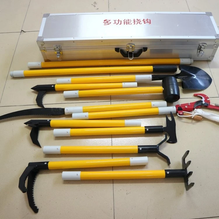 Multifunctional scratch hook, debris cleaning, disaster relief claw rake, earthquake collapse rescue equipment