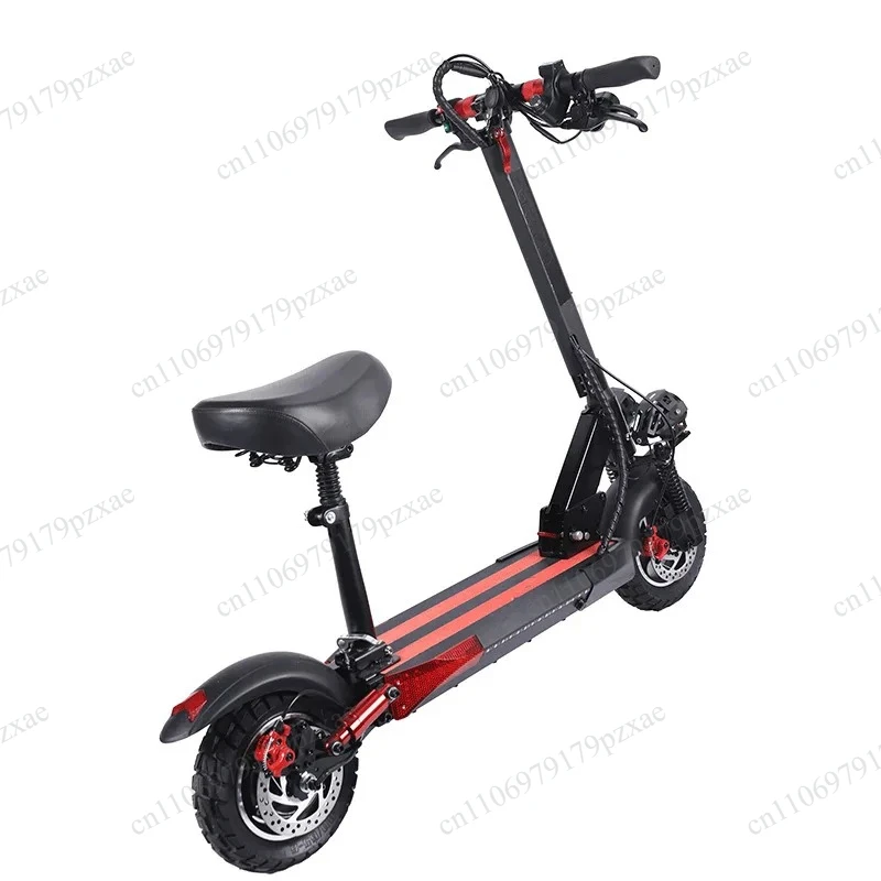 MC-04 10 Inch Adult Electric Scooter, High Power Foldable Off Road Scooter for Outdoor Commuting