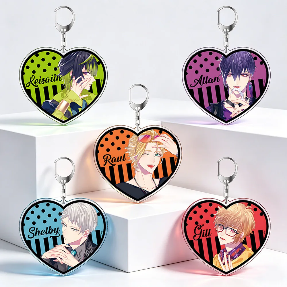 Anime-Zubehör-Shop Cupid Parasite Gill Lovecraft Shelby Snail Raul Aconite Ryuki F. Keisaiin Allan Acryl-Schlüsselanhänger