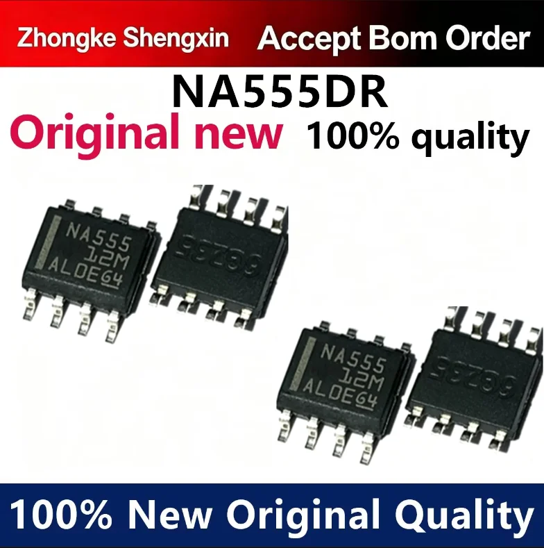 (5pcs-100pcs)Brand new original genuine patch NA555DR SOIC-8 precision timer chip