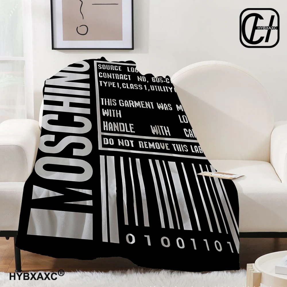 M-Moschinos Blanket Cute Baby Blankets Bedspread on the Bed Furry Throw Sofa Summer & Throws Double Fluffy Soft Decorative Home