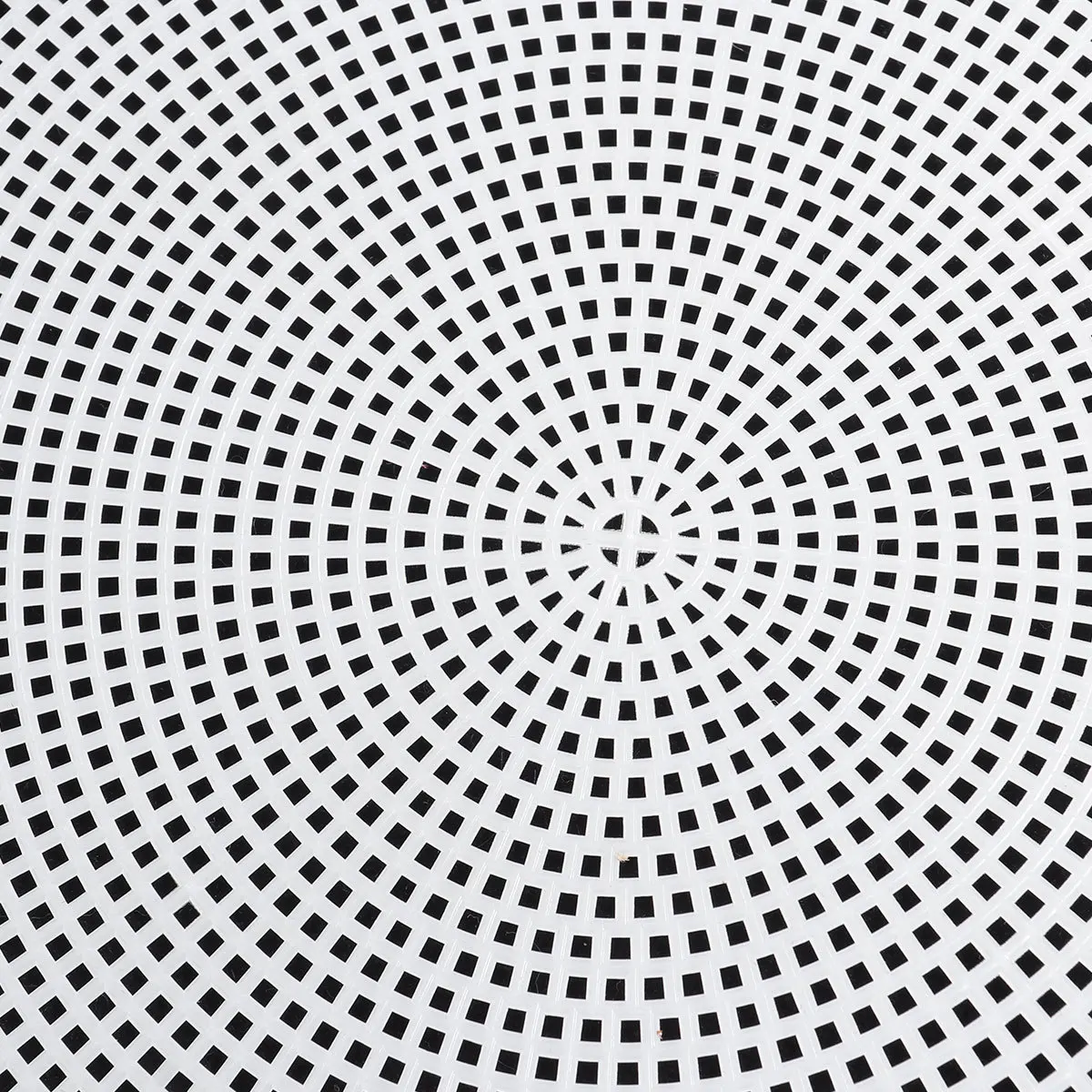 

10Pcs Round Plastic DIY Cross Stitch Mesh Grid Sheet Sturdy Multi Purpose 20cm Bag Bottom Liner Manual Use DIY Mesh Sheet