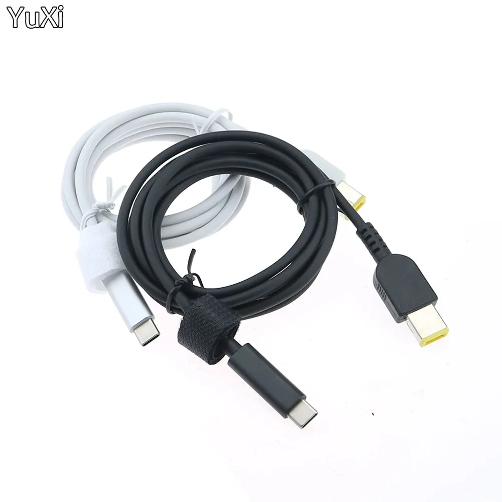 USB C Type C to 11*4.5mm Square plug DC Charging Cable Power Adapter for Lenovo G400 G500 G505 G405 ThinkPad Laptop Notebook PC