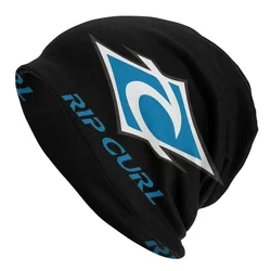 Rip Curl Logo unisex czapki dla dorosłych czapki z dzianiny czapka z daszkiem ciepła moda jesienno-zimowa czapka zewnętrzna Skullies