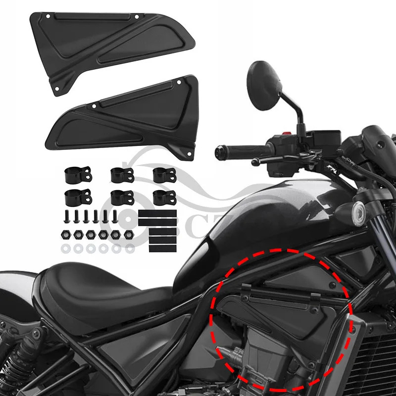 

Motorcycle parts, suitable for CMX300 modified front fork cover, engine side cover, side panel