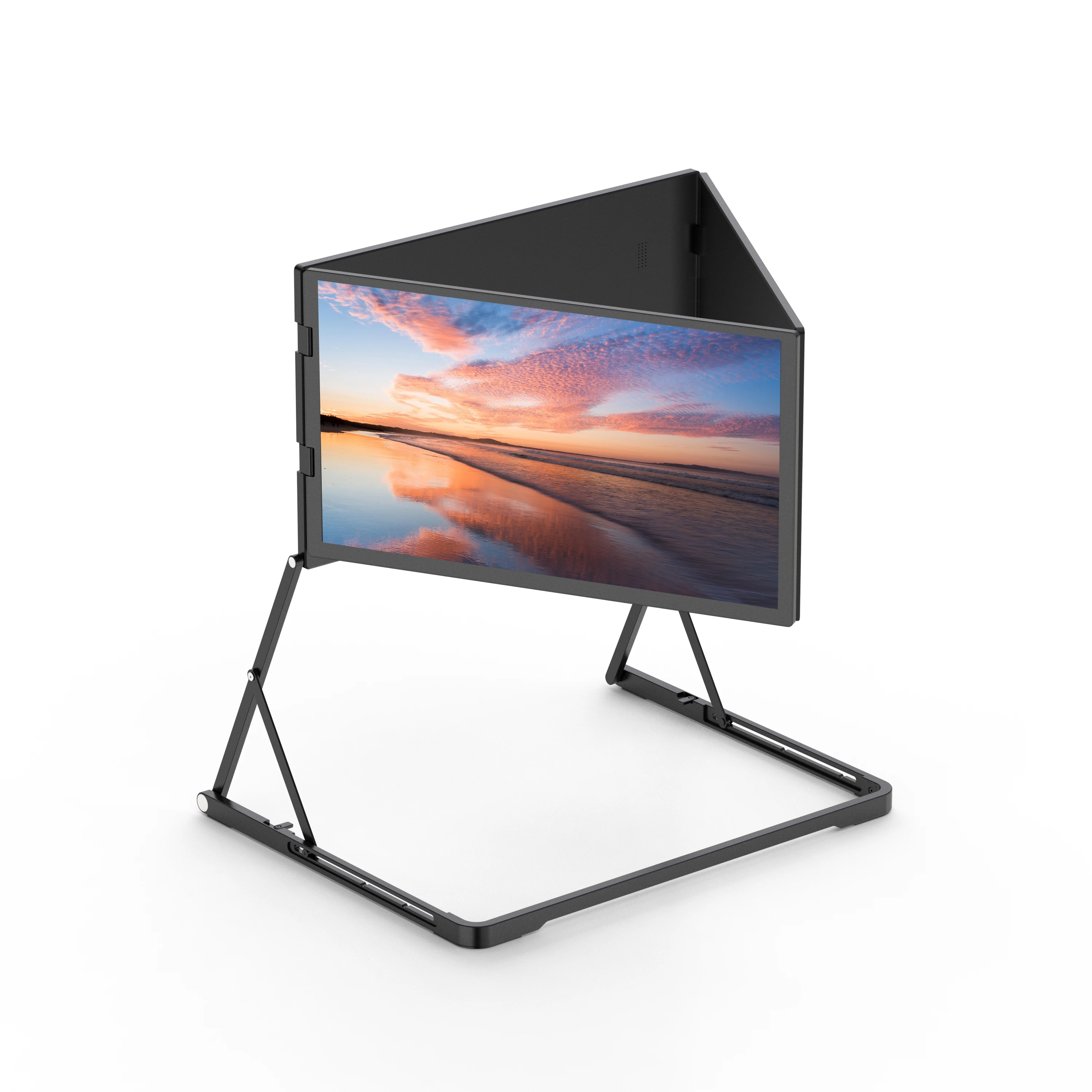 

Монитор с тройным экраном, новинка 2026, 4*18,5 дюйма, портативный портативный интерфейс типа C для небольших встреч