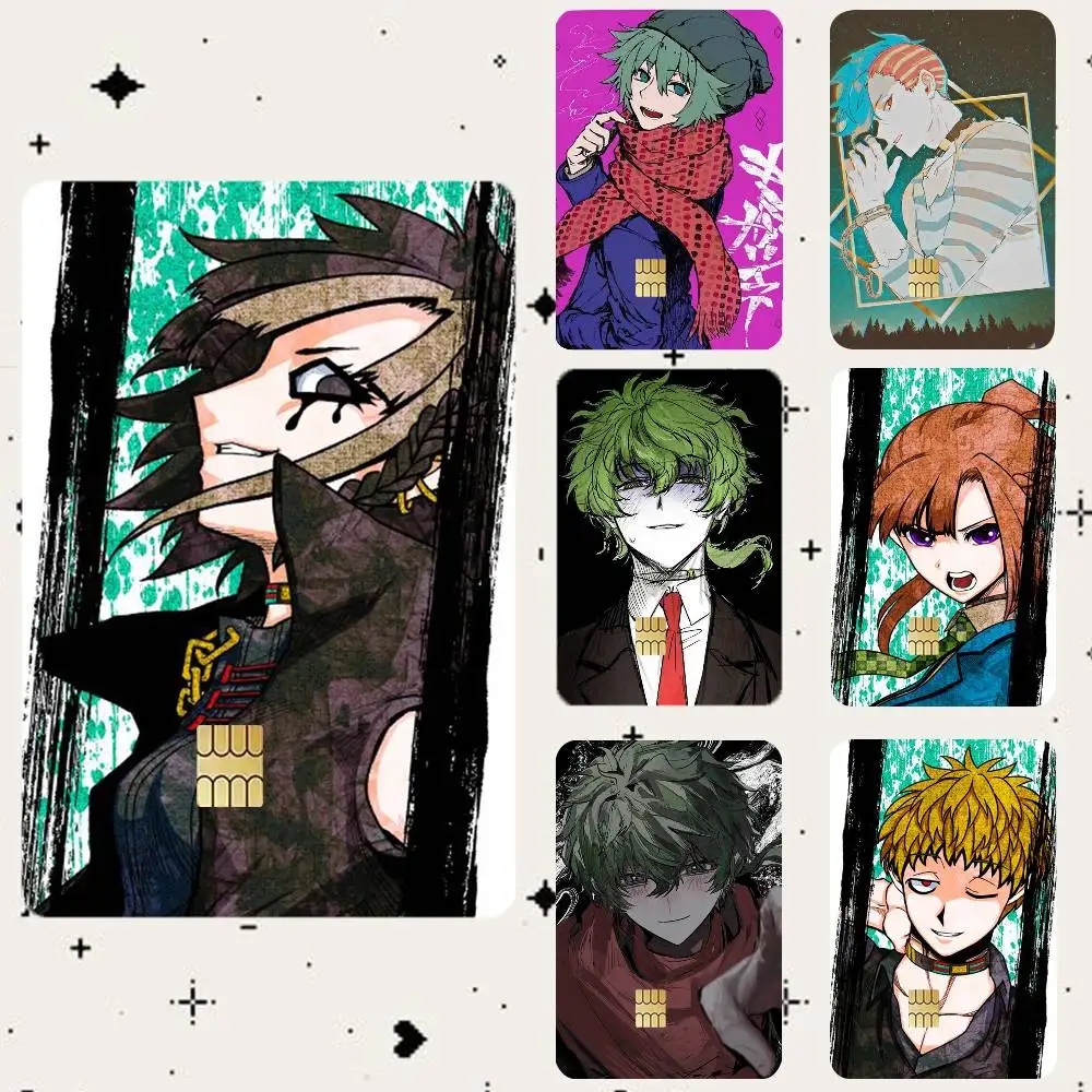 

Game Your Turn to Die Death Game HD Waterproof Card Skins Protective Stickers for Credit Bank Game Cards