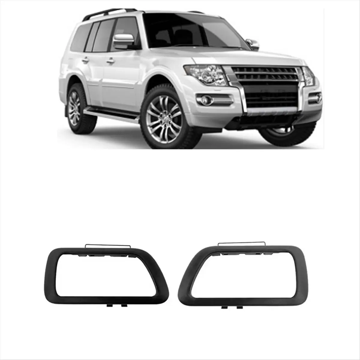 Compatible Car Inner Door Handle Frame Trim Cover MR655492 MR655490 for V73 V77 V93 V97,A