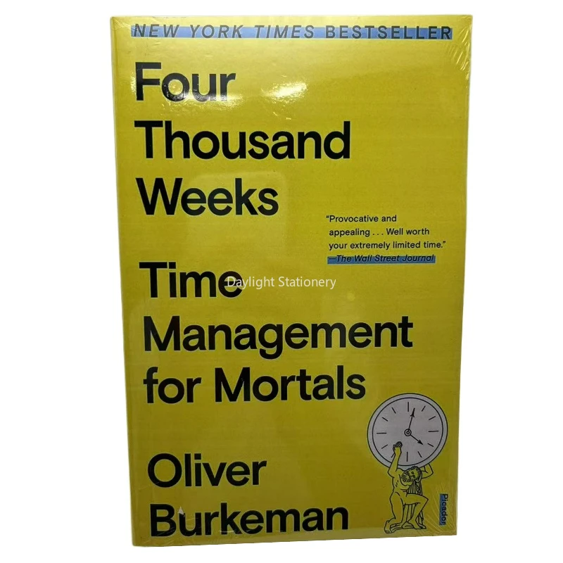 Gestão do Tempo Para Mortais, Livros Ingleses, 4 Mil Semanas