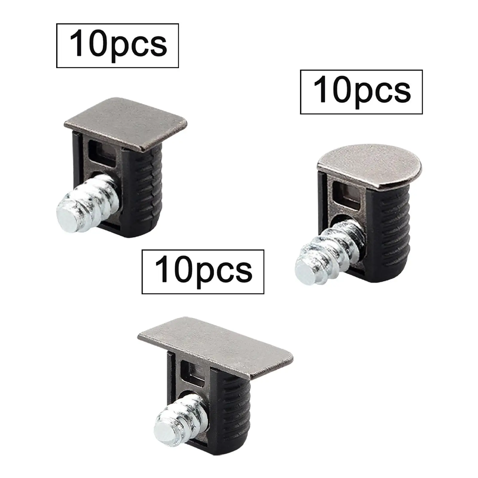 

10Pcs Shelf Pegs Shelf Bracket Pegs for Cupboard Book Shelves Office Desks