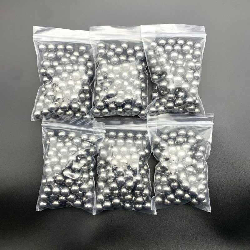 100/600 Stück Stahlkugeln für Schleuder, 8 mm Standard, 8 mm Stahlkugeln für den Außeneinsatz, geeignet für verschiedene Schleudern mit Wiederholfunktion. – Detail 11