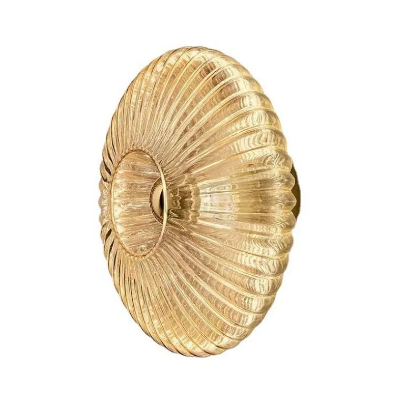 Nordic Retro Plafondlamp Eenvoudige Glazen Plafondlamp Voor Wanddecoratie In Woonkamers Gangen Slaapkamers Muren Entree Foyer - afbeelding 2