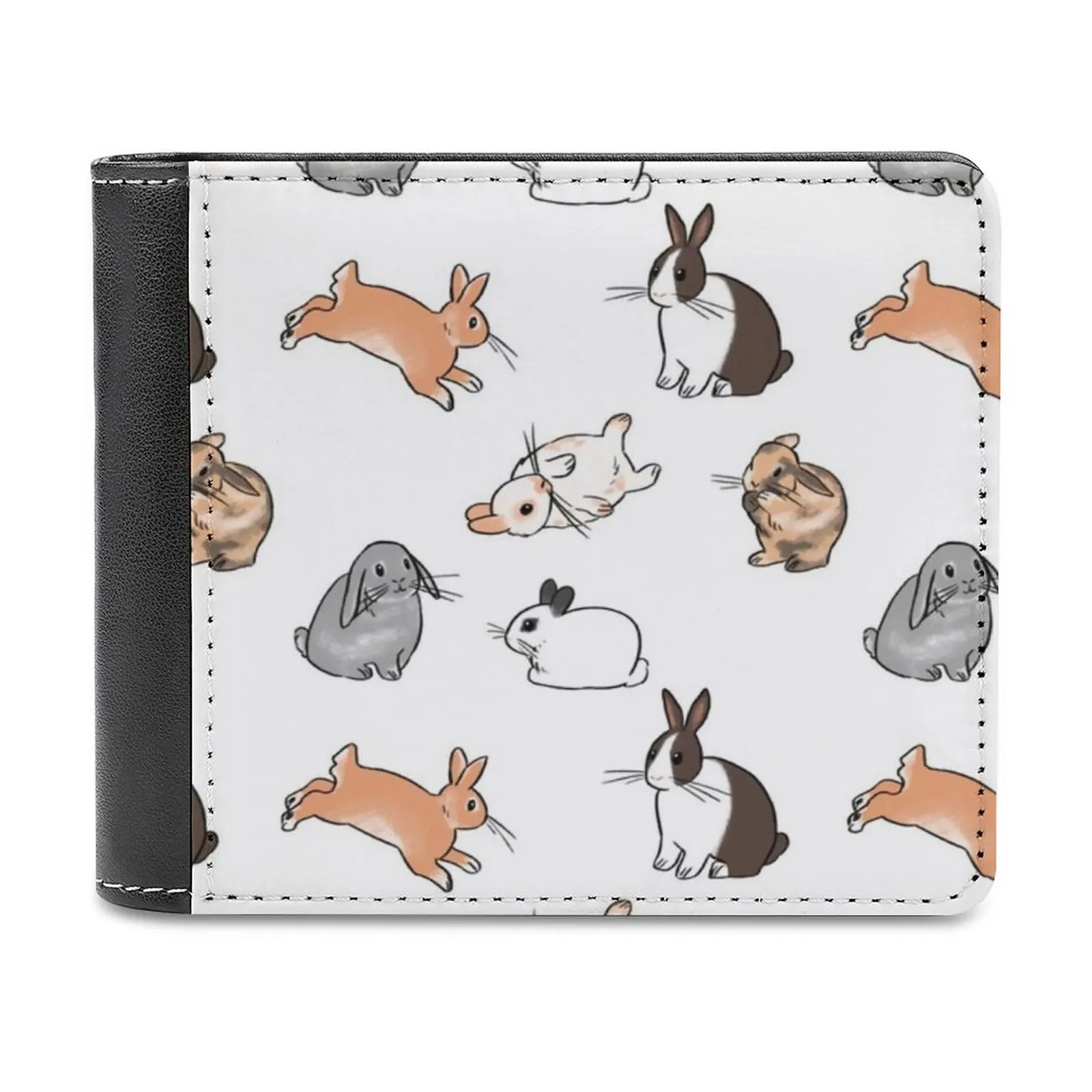 

Bunnies Business Men Wallets Small Money Purses New Design Dollar Price Top Wallet Bunnies Bunny Rabbits Rabbit Animals Pets