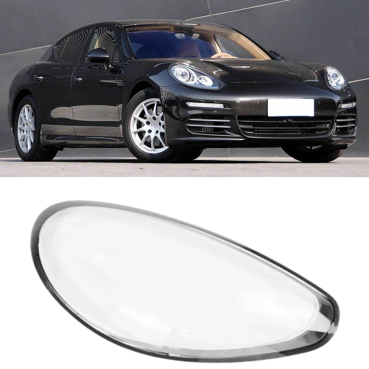 

For Porsche Panamera 2014 2015 2016 Car Replacement Parts Base Head Lamp Shell Back Casing Lights Cover
