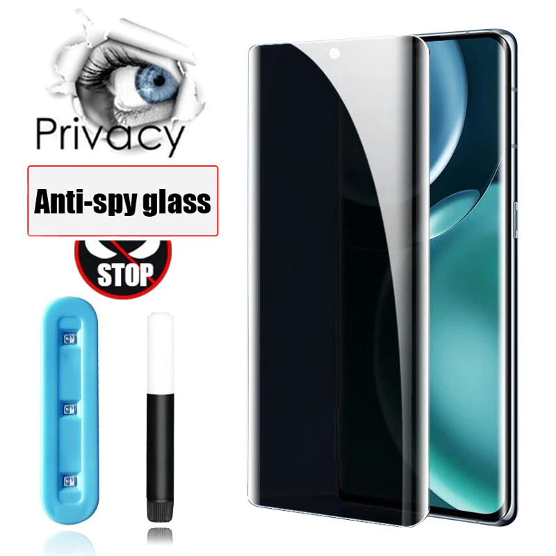 

UV Privacy Screen Protector For Samsung S24 S23 S22 Ultra Tempered Glass Galaxy S21 S20 S8 S9 S10 Plus Note 20 89 Anti Spy Glass