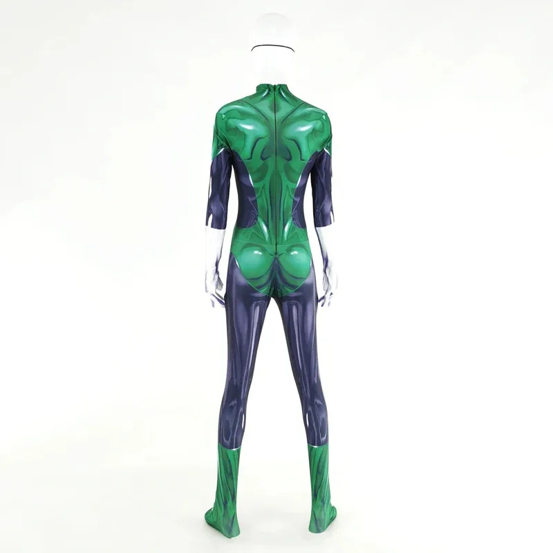 Halloween Woman GreenLantern Cosplay Costume Female Superhero Zentai Suit Ladys Cosplay Bodysuit Adults Kids Men Boys Male
