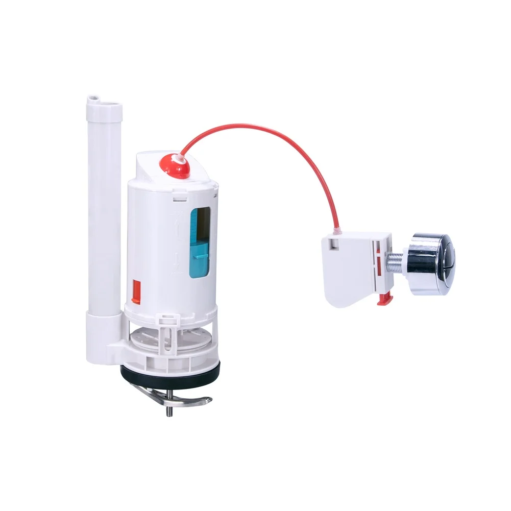 

Клапан бачка для унитаза с двойным смывом, 2-дюймовый сменный сливной клапан, аксессуары для кнопок, конструкция из АБС-пластика для долговечности