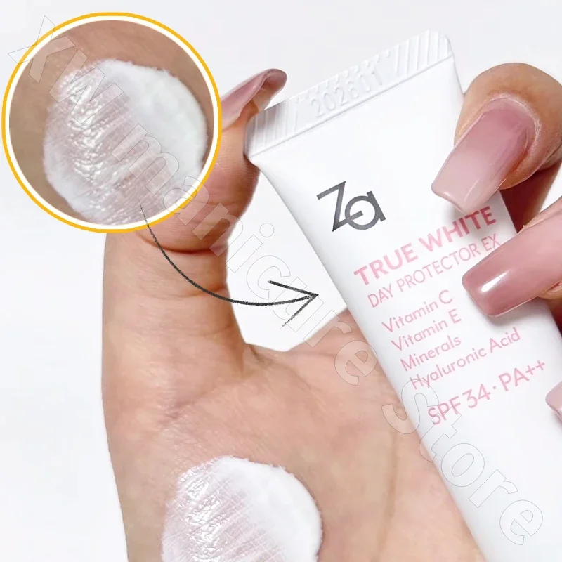 Za-Crema de aislamiento Base de maquillaje, 3 en 1, poros invisibles, ilumina el tono de la piel, hidratante, corrector, efecto de protección solar