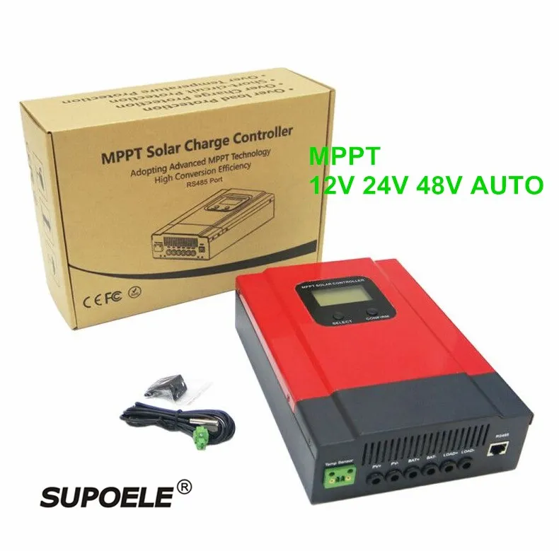 Esmart3 Series MPPT Solar Charge Controller  60A 12V 24V 48V Auto Sensing