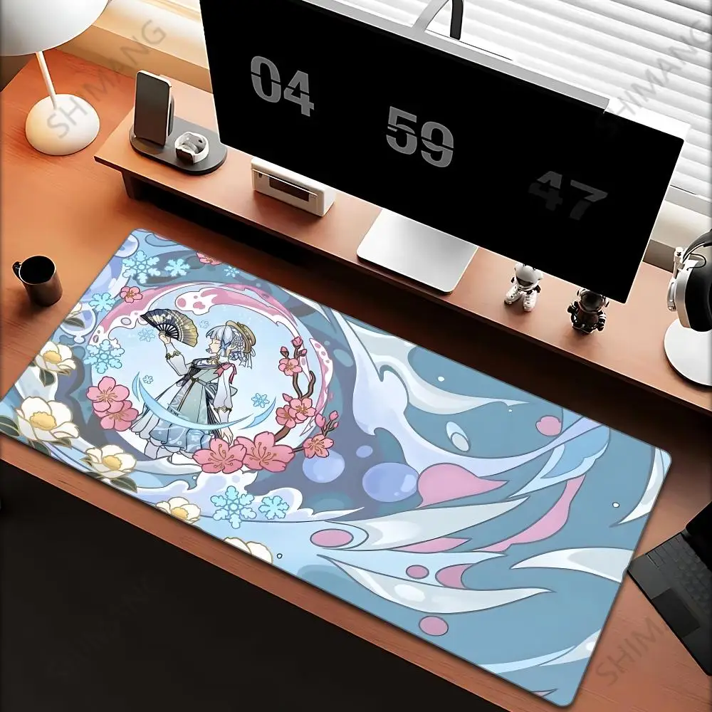 

Anime Game Furina Neuvillette Mavuika Wanderer Raiden XXL Large Genshin Impact Mouse Pad Non-slip Keyboard Desk Mat Mousepasepad