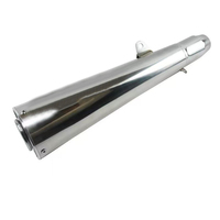 Exhaust Motocross Escape Moto Pipe Motorcycle Muffler Cafe Racer Pitbike For BMW Z400 Z900 NK400 S1000R S1000RR 51mm Universal