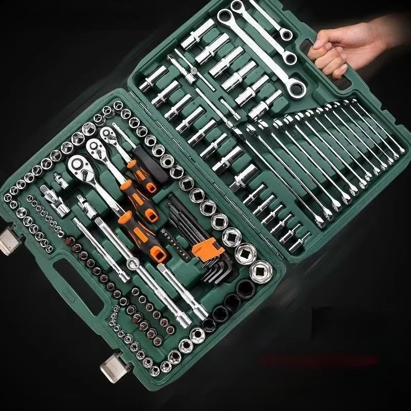 M29166 Mannesmann tool case--case-full workshop suitcase box, tumbler keys, ratchet, allen.