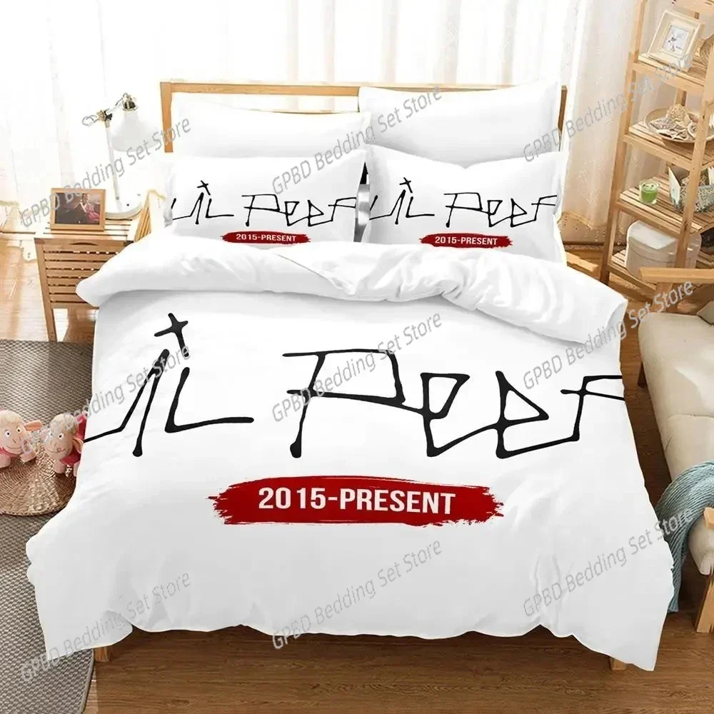 

2024 Lil Peep Comfortable Duvet Quilt Cover Pillowcase Bedding Set Children Bedroom Decoration Home Textile